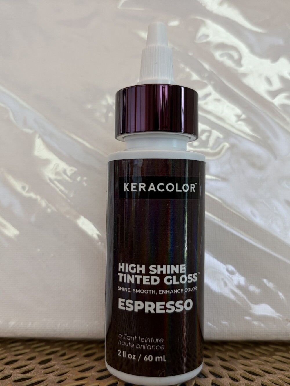 Keracolor High Shine Tinted Gloss - Espresso Brown